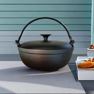 日式炖锅寿喜锅纯铸铁生铁手工无涂层加厚耐高温锅炖锅