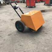 手推式 电动除锈机小型铁板钢板钢结构翻新去锈彩钢瓦钢丝轮打磨机