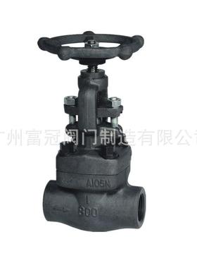 A105N锻打内螺纹高压截止阀J11H-160CJ11Y-160I丝扣锻钢截止阀