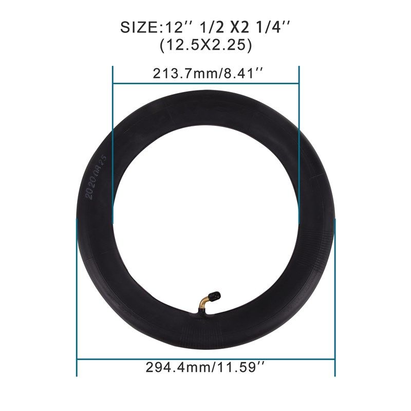 摩托车配件轮胎 庆大12 1/2X2 1/4弯嘴内胎 小越野内胎