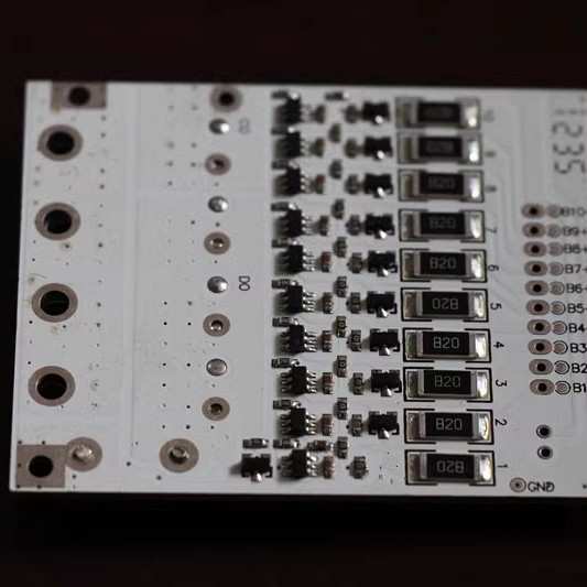 40A 36V平衡电池保护板BMS 10S锂离子10串锂电池过充过放保护模块