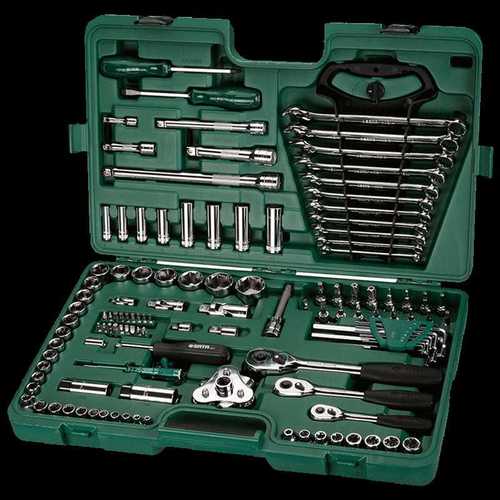 世达汽车维修工具组套121件棘轮扳手套筒汽修汽保组合套装P09014A