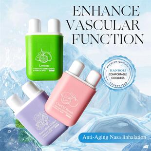 TK爆款跨境外贸鼻通棒鼻吸棒精油薄荷双头鼻通瓶泰国八九仙筒