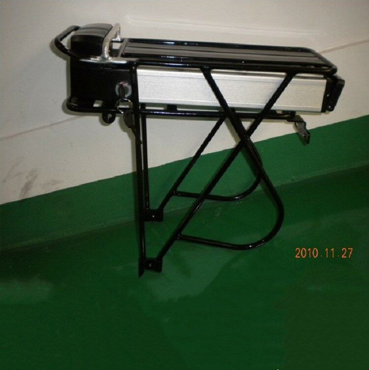 36v10Ah电动车简易款银鱼款后衣架款式锂电池