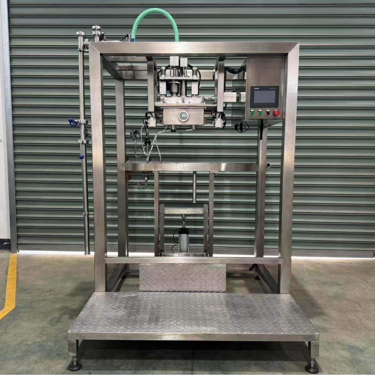 果汁果浆果酱牛奶行业单头双头220L无菌大袋灌装机酸奶食品级