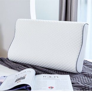 慢回弹天丝记忆棉枕芯高低B型长方形太空记忆枕头波浪枕