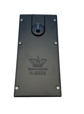 黑色220B玻璃门地弹簧通用型二段缓冲可调速无框门铝合金有框门配