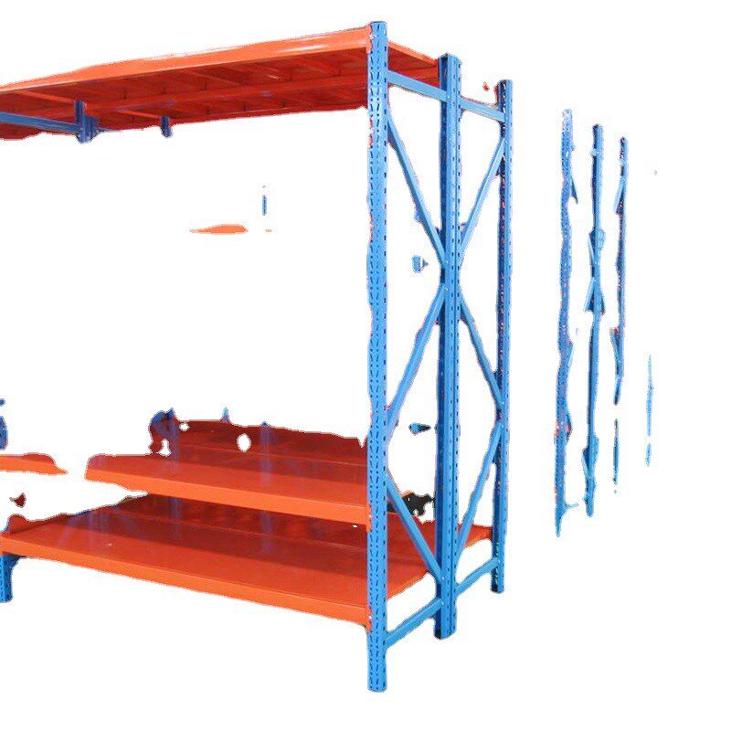 承重500KG仓库货架 中型仓库货架螺丝零件货架 工业五金储物货架