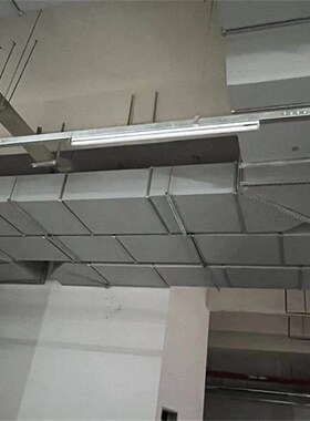 钢面镁质复合风管耐火1小时14mm镁晶板防排烟彩钢玻镁板无返卤