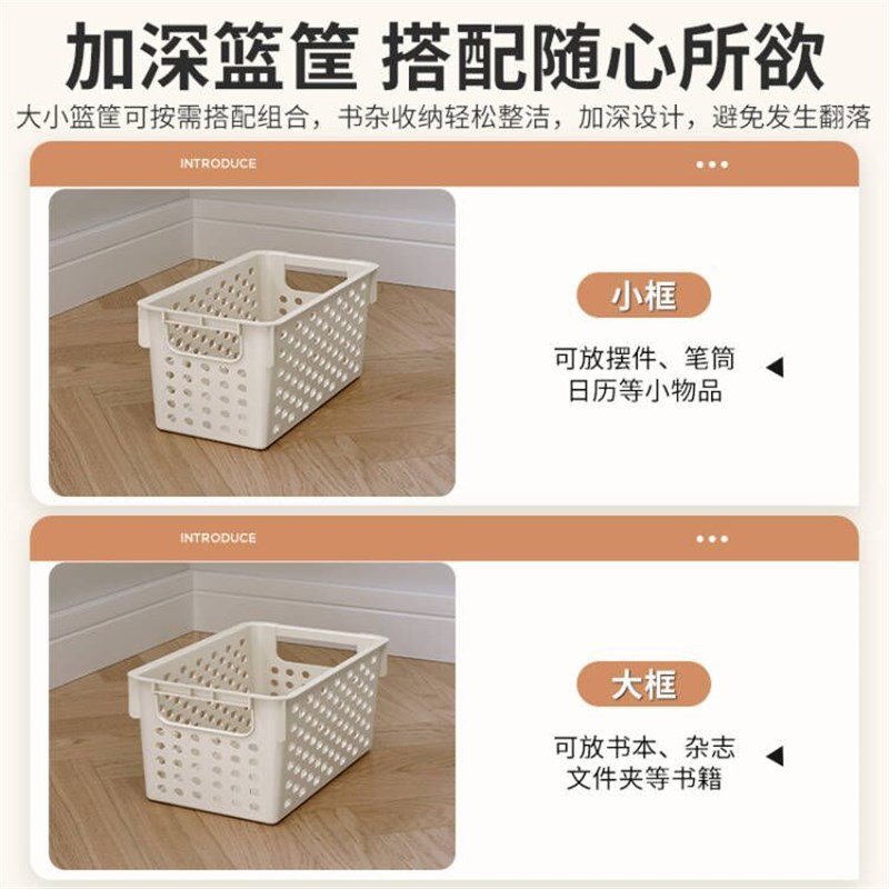 可移动书架多层儿童收纳置物架家用带轮小推车落地架子简易小书柜