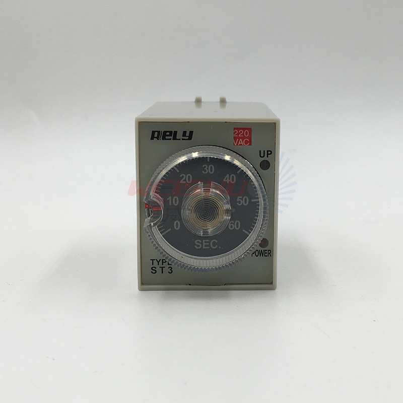 厂家直销ST3PF2无锡瑞莱RELY断电型60S时间继电器ST3PF1单档AC220