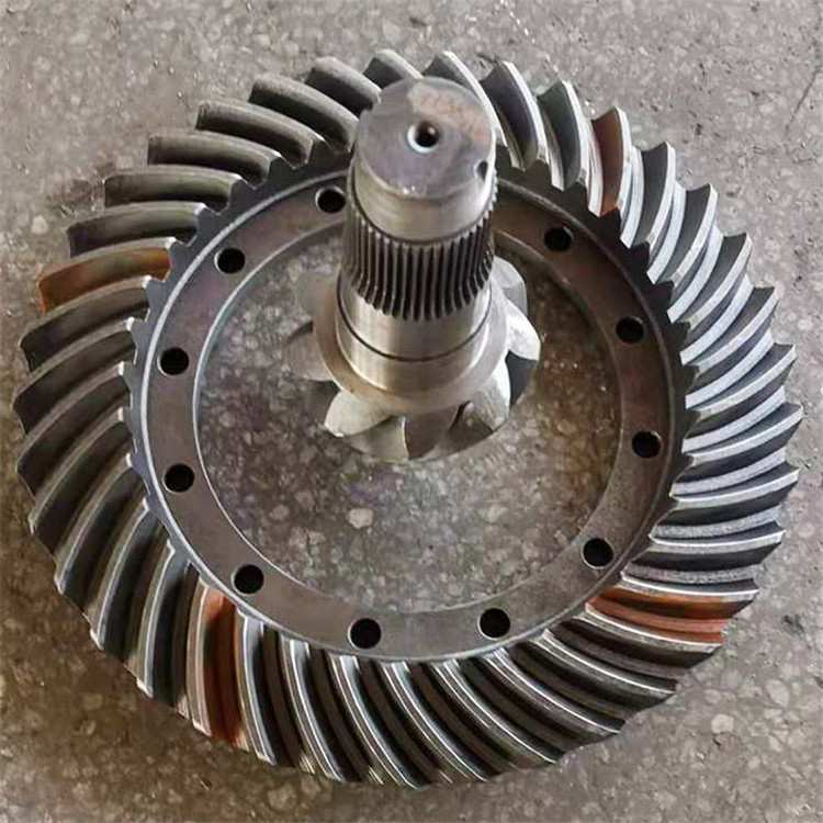 山推装载机铲车SL58H从动螺旋伞齿轮50M.01-14A 50M.01-07A