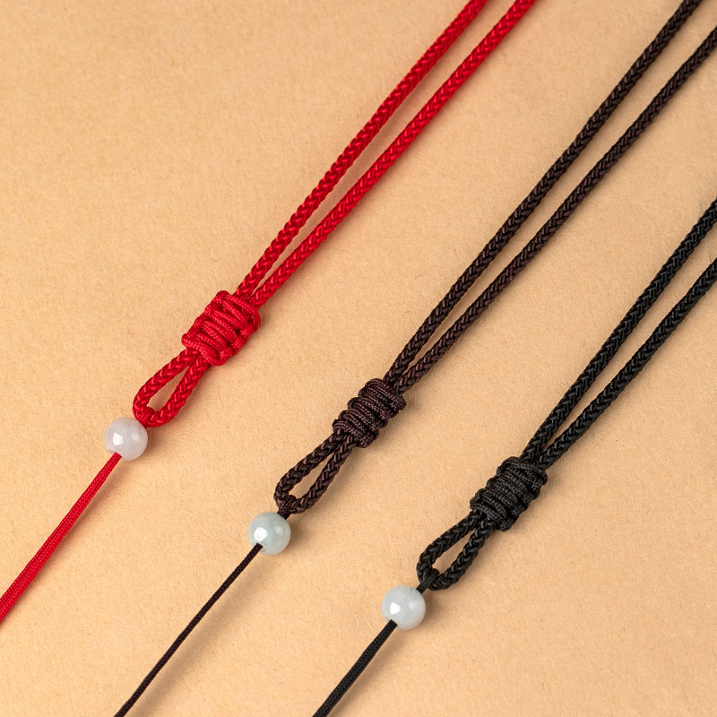 玉佩红色吊坠挂绳本命年玉器翡翠配黄金编织绳项链编绳平安扣绳子,饰品/流行首饰/时尚饰品新,项坠/吊坠,淘宝优惠券,粉丝福利购,淘宝优惠卷