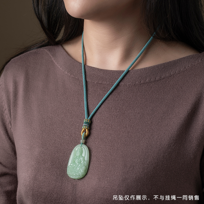 手编吊坠挂绳貔貅黄金玉石佛吊坠绳玉坠绳红绳项链绳男女挂脖绳子