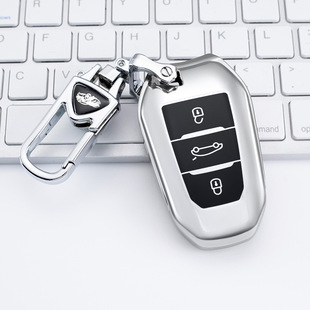 5008 4008 newe2008专用高档男女通用全包钥匙壳套扣 408 标致308