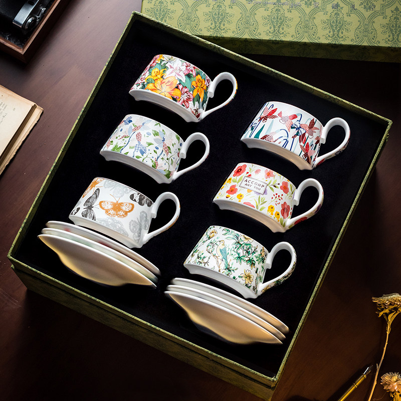 【乔迁送礼物】朋友闺蜜新房入住高档咖啡杯套装礼品家用泡茶水杯,餐饮具,咖啡杯,淘宝优惠券,粉丝福利购,淘宝优惠卷