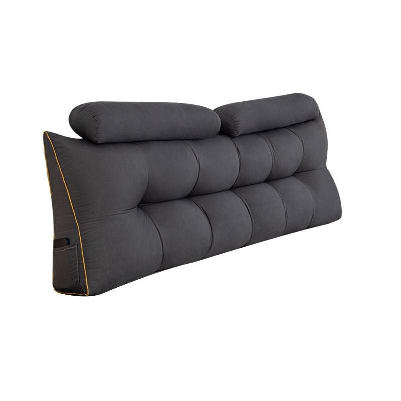 床头软包靠垫2025新款客厅沙发靠枕榻榻米床上防撞带头枕护颈靠背