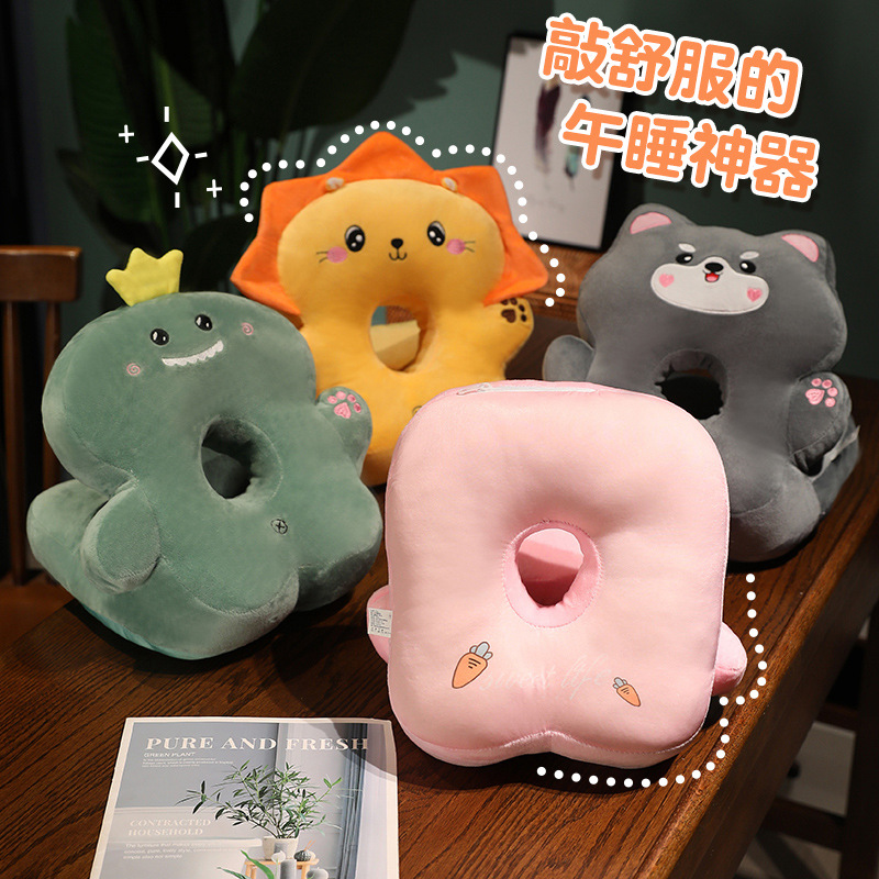 午睡枕办公室午睡神器小学生午休趴枕桌上儿童趴睡枕女生睡觉抱枕