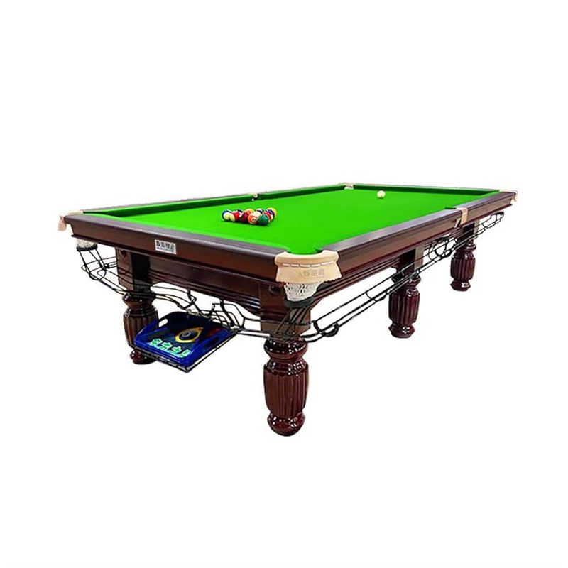 台球桌大理石中式 成人标准美式16彩黑8台球桌 家用俱乐部台球桌
