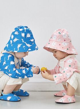 儿童婴儿宝宝泳g衣小孩1一3岁2连体长袖韩国4可爱5公主潮6泳装防