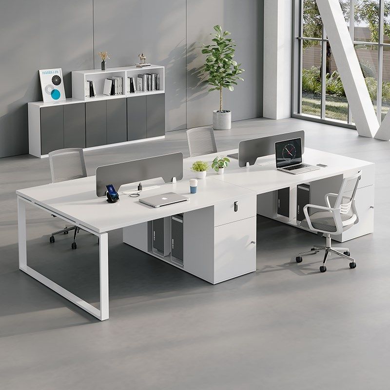 办公桌员工位简约现代面对面工位职员桌椅组合办公室电脑桌带插座,商业/办公家具,组合/屏风工作位,淘宝优惠券,粉丝福利购,淘宝优惠卷