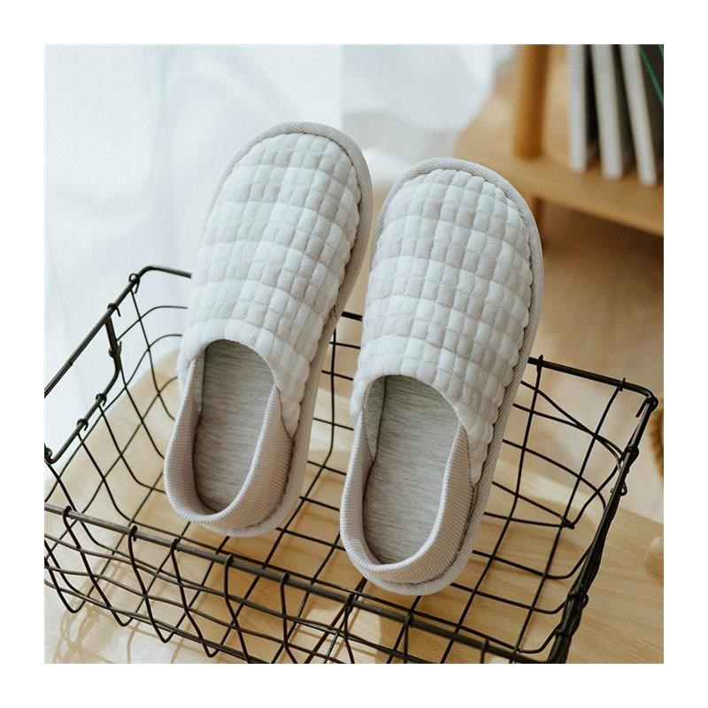 月子鞋夏天薄款厚底包跟防滑透气产后居家拖鞋女春秋季软底棉拖鞋