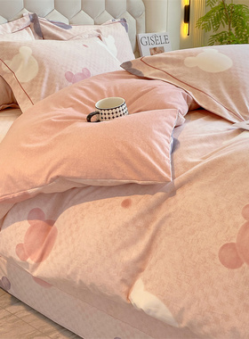 定制纯棉加厚磨毛被套单件160x210x215150单人宿舍被罩2024新款