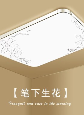LED吸顶灯客厅灯具大气简约现代卧室长方形遥控书房餐厅阳台灯饰
