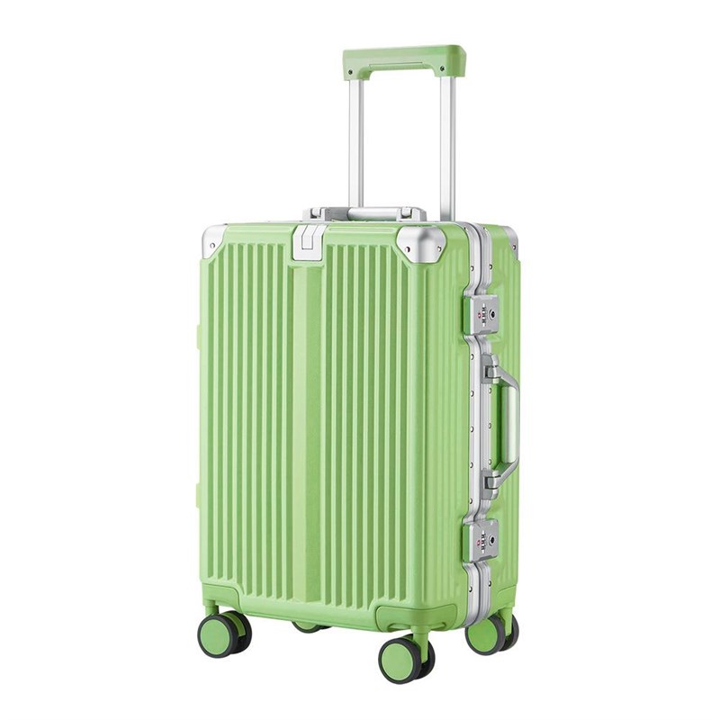 适用勇李晟件现货一包邮批20寸pc行箱拉杆箱24寸铝框静音起旅行箱