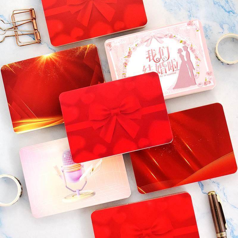 现货主持人手卡婚礼婚庆司仪毕业典礼晚会手牌提词卡台词卡夹结婚