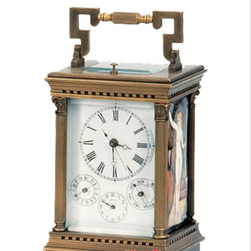 钟表 座钟 台钟 欧式 机械 古典 法国 四盘皮套钟