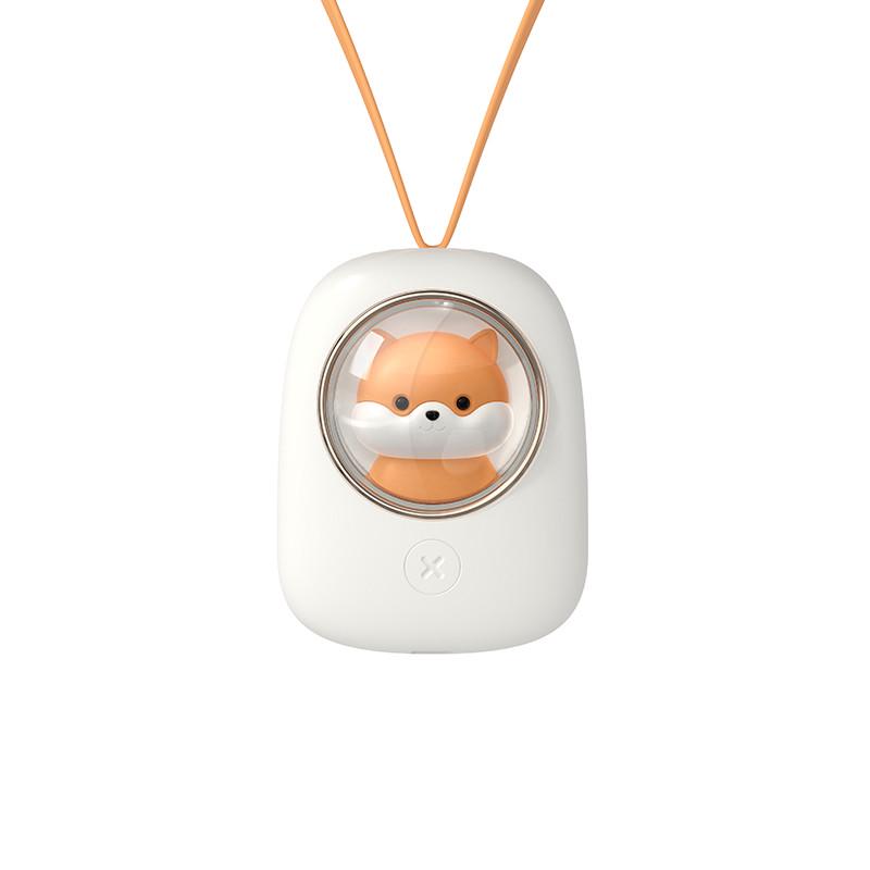 慕苒挂脖子小风扇便携式迷你手持可充电随身学生懒人制冷无叶儿童