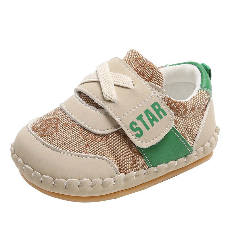 婴儿鞋子男宝宝春季软底防滑婴幼儿女0-6-8-10个月春秋学步鞋一段