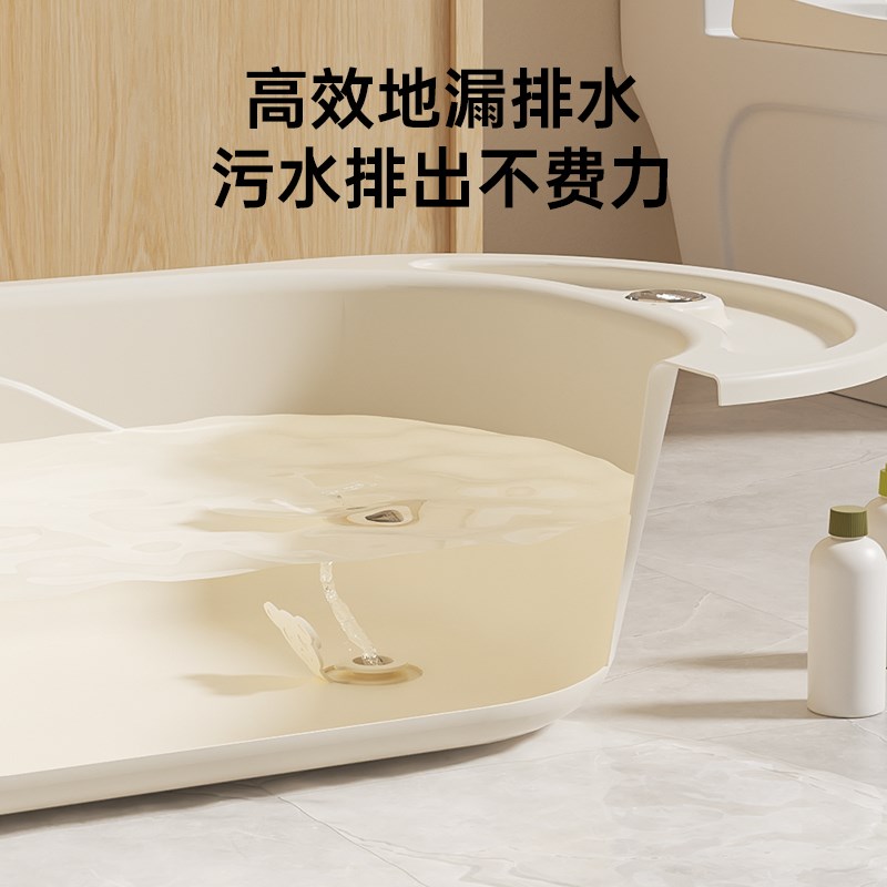 婴儿洗澡盆宝宝浴盆新生儿澡盆儿童大号婴幼儿可坐躺盆小孩洗浴盆