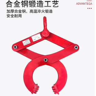 托盘夹持器木托盘夹紧器牵引器拽拉夹子钩子木板夹子钻板夹钳包邮