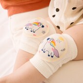 拉夏莉亚儿童护膝女婴儿爬行宝宝学走路防摔学步婴幼儿护肘男夏季