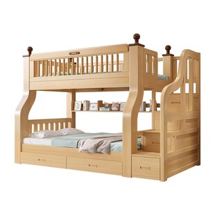 上下床双层床实木儿童床小户型成人高低床上下铺两层多功能子母床