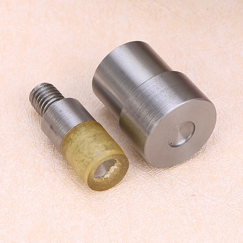 蘑菇双面铆钉子母磨具单面帽钉撞钉手动钉珠手压机带磁性模具定制