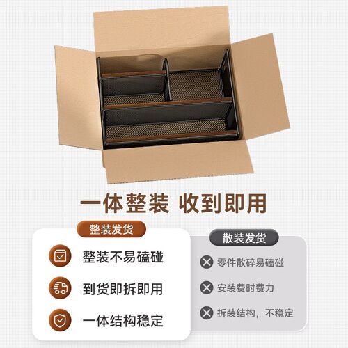 桌面书架立式多层书桌收纳置物架家用铁艺桌上分层架儿童绘本架