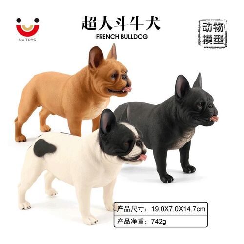 仿真动物儿童礼物玩具摆件宠物狗摆件H大站姿斗牛犬静态动物狗模