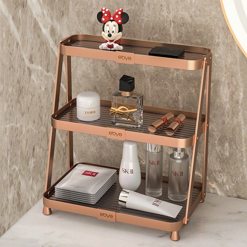 卫生间置物架洗手台高级感专用化妆品新款桌面放牙刷杯子的收纳架,家庭/个人清洁工具,浴室角架/置物架,淘宝优惠券,粉丝福利购,淘宝优惠卷
