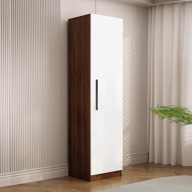 实木衣柜单门儿童卧室小户型省空间窄立柜阳台收纳储物夹缝柜定制