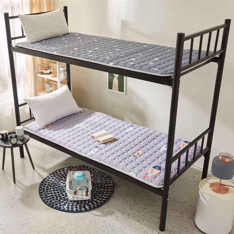 可拆洗双面床垫薄款折叠学生0.9宿舍单人两用学生幼Y儿园午睡褥子