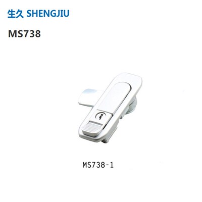 生久柜锁SJ配电柜柜k锁平面锁MS738-1A -2A -1 -2,S3B6000A
