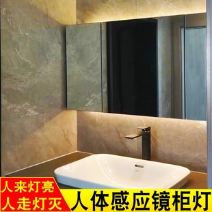 浴室镜前镜柜灯人体感应智能背光led卫生间专用管灯带洗手台灯条
