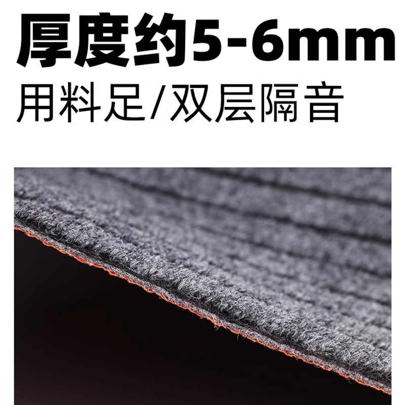大面积全铺办公室地垫工位门口防滑厨房专用地垫满铺商用隔音地毯