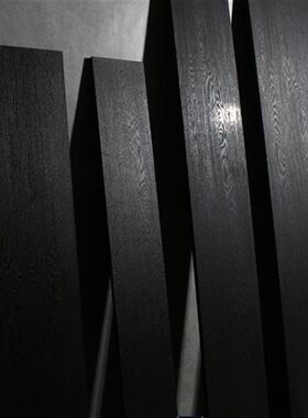 通体黑木纹瓷砖 客厅服装餐厅民宿连锁店全瓷黑木地板砖