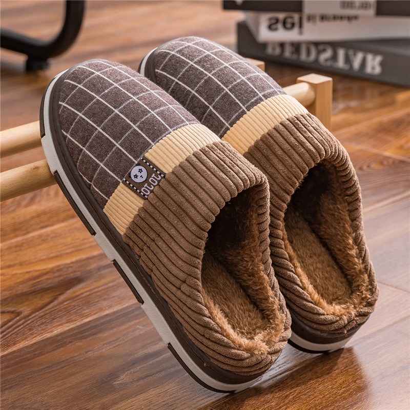 特大码男士棉拖鞋男款冬季室内家居2024新款防滑46家用47保暖拖鞋