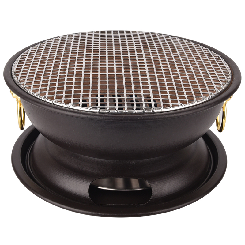 老式泥炉烤肉炉家用日式烧肉炉烧烤泥炉韩式碳烤炉炭烤炉烤肉炉