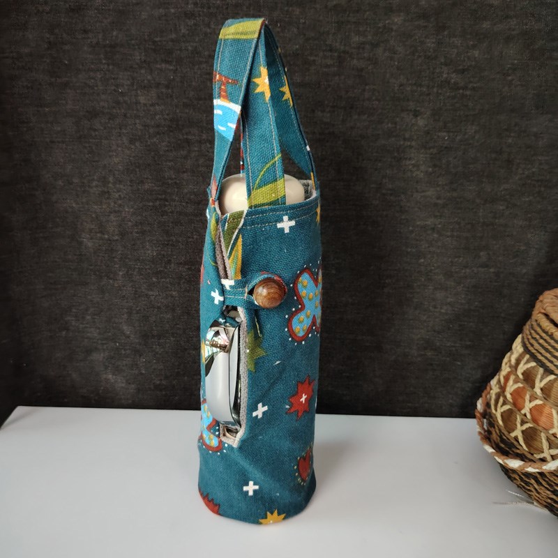 传家壶大号1600M保护套 迷你收纳袋子手提帆布包手把外露定制规格